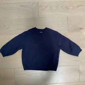 Zara Navy Sweater- 9-12months